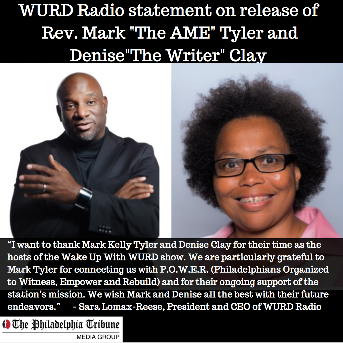 WURD statement on morning show release